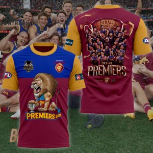 Brisbane Lions 2024 Australian Football League Premiers Bedding Set