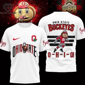 Ohio State Buckeyes O-H-I-O 3D T-Shirt