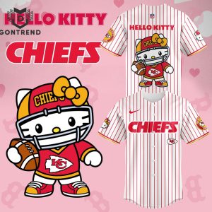 Kansas City Chiefs x Hello Kitty 2024 Baseball Jersey