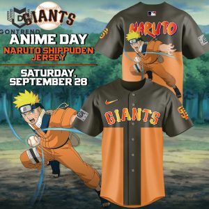 San Francisco Giants X Naruto Baseball Jersey