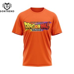 Dragonball Daima – A New World A New Dragonball 3D T-Shirt – Orange