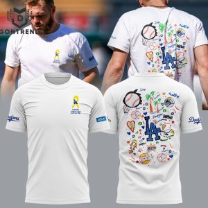 2024 Los Angeles UCLA Health TShirt Childhood Cancer Awareness Night 3D T-Shirt