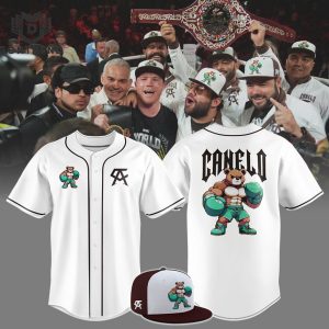 Saul Canelo Alvarez Boxing Bear Baseball Jersey