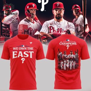 Your 2024 National League East Champions Philadelphia Phillies 3D T-Shirt