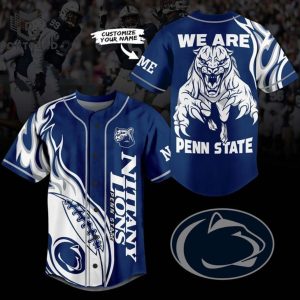 Personalized We Are Penn State Nittany Lions Design Baseball Jersey