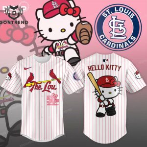 St. Louis Cardinals x Hello Kitty Day Baseball Jersey