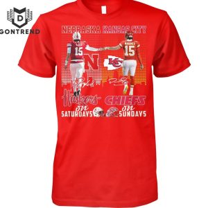 Nebraska Huskers – Kansas City Chiefs Signature Unisex T-Shirt