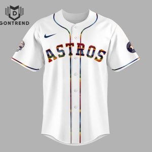 Personalized Houston Astros Hispanic Heritage Month Baseball Jersey