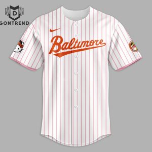 2024 Baltimore Orioles x Hello Kitty Baseball Jersey