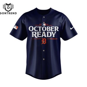 2024 October Ready Detroit Tigers Postseason Locker Room Baseball Jersey