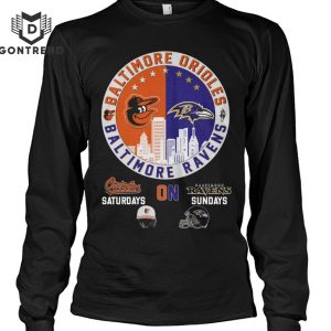 Baltimore Orioles x Baltimore Ravens T-Shirt