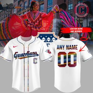 Personalized Cleveland Guardians Hispanic Heritage Month Baseball Jersey