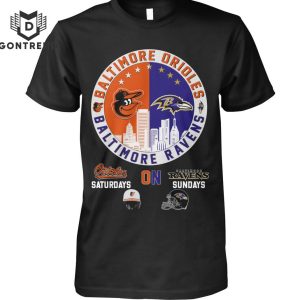 Baltimore Orioles x Baltimore Ravens T-Shirt