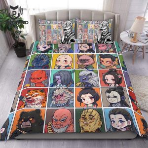 Black Myth Wukong Design Bedding Set