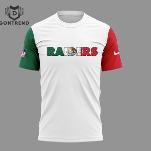 Las Vegas Raiders x Mexico 3D T-Shirt