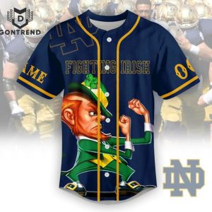 Personalized Notre Dame Fighting Irish Proving Them Wrong Go Irish Baseball Jersey