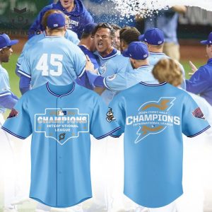 2024 Omaha Storm Chasers International League Championship Baseball Jersey