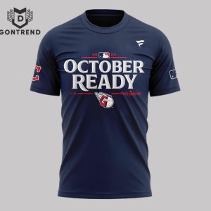 2024 Postseason Cleveland Guardians October Ready 3D T-Shirt