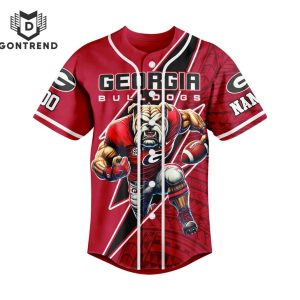 Personalized I Am A Die Hard Georgia Bulldogs Fan Baseball Jersey