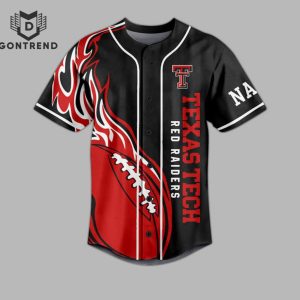 Personalized Texas Tech Red Raiders – Wreck Em Tech Baseball Jersey