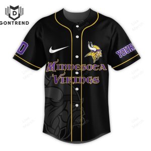 Personalized Minnesota Vikings Just One Baseball Jersey