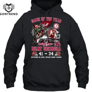 Game Of The Year Beat Georgia – Alabama Crimson Tide Unisex T-Shirt