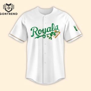 Kansas City Royals 2024 Irish Heritage Night  Baseball Jersey