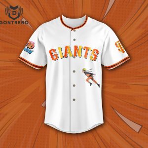 San Francisco Giants X Naruto Shippuden Baseball Jersey