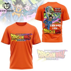 Dragonball Daima – A New World A New Dragonball 3D T-Shirt