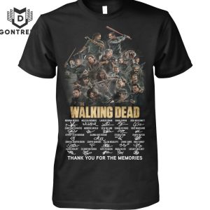 The Walking Dead Signature Thank You For The Memories Unisex T-Shirt