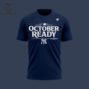 2024 October Ready New York Yankees 3D T-Shirt