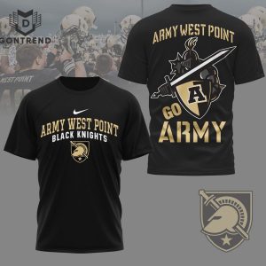 Army West Point Black Knights 3D T-Shirt – Black