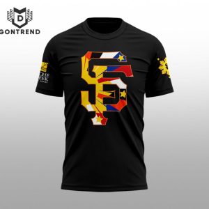 San Francisco Giants Filipino Heritage Night 3D T-Shirt