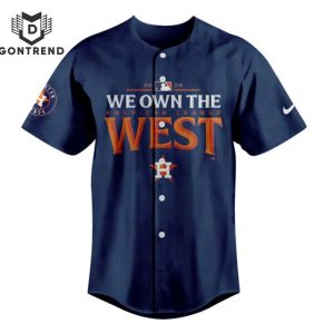 2024 Houston Astros Fanatics AL West Division Champions Baseball Jersey