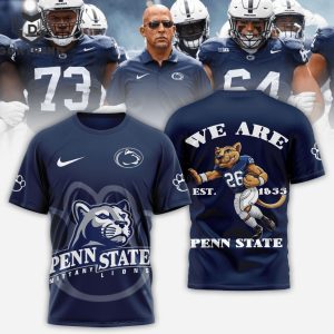 Penn State Nittany Lions – We Are Penn State 3D T-Shirt