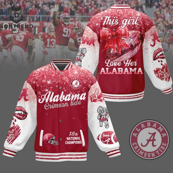 Alabama Crimson Tide 18X National Champions Baseball Jacket