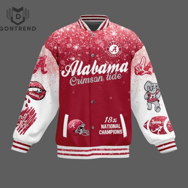 Alabama Crimson Tide 18X National Champions Baseball Jacket