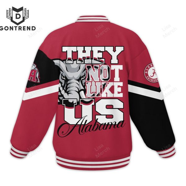 Alabama Crimson Tide – They Not Like Us Baseball Jacket