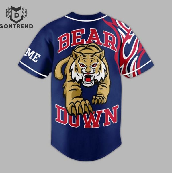 Arizona Wildcats Bear Down Baseball Jersey