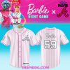 Atlanta Braves x Barbie Night Game Thursday Sep 26 Baseball Jersey