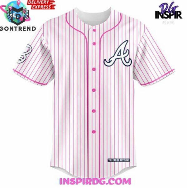 Atlanta Braves x Barbie Night Game Baseball Jersey