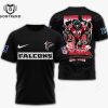 Atlanta Falcons Rise Up Falcons Est 1966 3D T-Shirt – Red