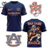 Auburn Tigers War Damn Eagle 3D T-Shirt – Orange