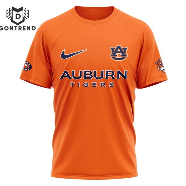 Auburn Tigers War Damn Eagle 3D T-Shirt – Orange