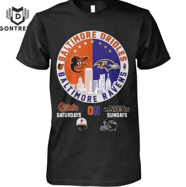 Baltimore Orioles x Baltimore Ravens T-Shirt