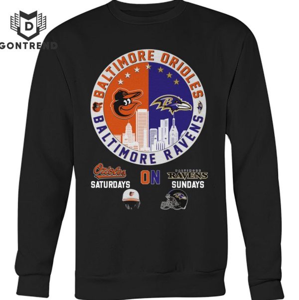 Baltimore Orioles x Baltimore Ravens T-Shirt