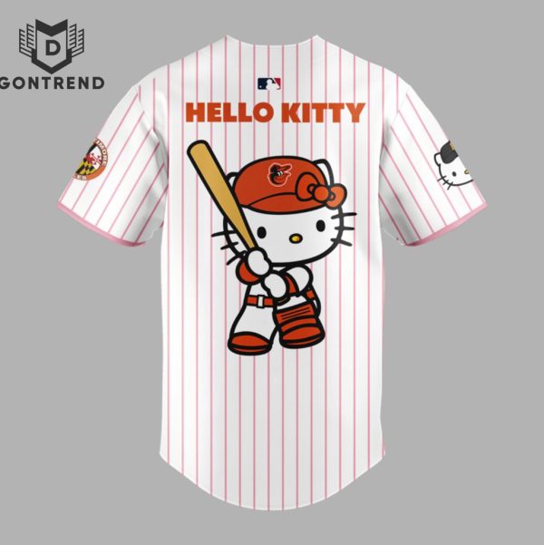 Baltimore Orioles x Hello Kitty Baseball Jersey