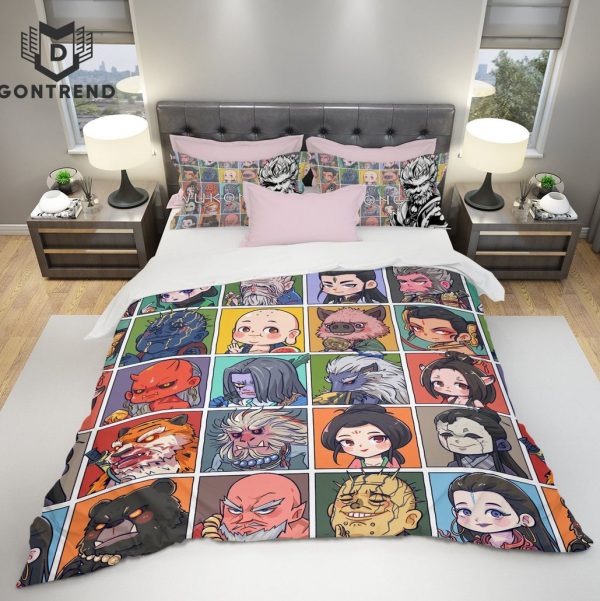 Black Myth Wukong Design Bedding Set