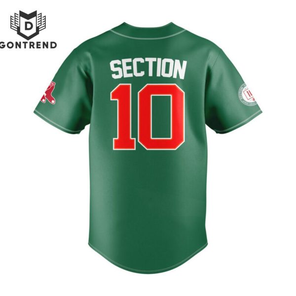 Boston Red Sox Section 10 Night Night Baseball Jersey