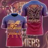 Brisbane Lions Australian Football League Champions – Premiers 2024 3D T-Shirt